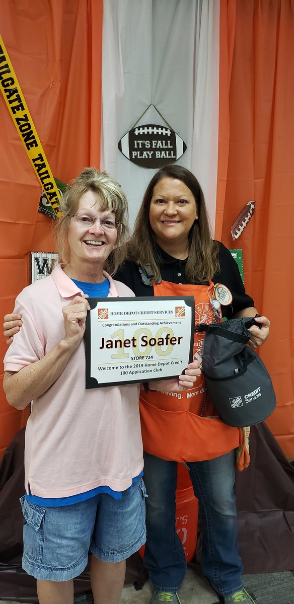 Gina McClain (@ginamcclain9) on Twitter photo Congratulations to Lynn on making the 100 club for consumer credit! Thanks Lynn for all you do to help drive credit and drive future sales! <a href="/ThdEric/">THDEric</a> <a href="/RaperRyan/">Ryan raper</a> <a href="/belissacroley/">Belissa Croley</a> <a href="/TammyHomeDepot/">Tammy Weimer</a> <a href="/jaybisping/">Jay</a> <a href="/dhrmjeff/">Jeff Huguelet</a> @DustonAllisonHD <a href="/mangr11/">Rick Mang</a> @chasity0311 Congratulations to Lynn on making the 100 club for consumer credit! Thanks Lynn for all you do to help drive credit and drive future sales! <a href="/ThdEric/">THDEric</a> <a href="/RaperRyan/">Ryan raper</a> <a href="/belissacroley/">Belissa Croley</a> <a href="/TammyHomeDepot/">Tammy Weimer</a> <a href="/jaybisping/">Jay</a> <a href="/dhrmjeff/">Jeff Huguelet</a> @DustonAllisonHD <a href="/mangr11/">Rick Mang</a> @chasity0311