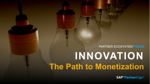 kalbright02's tweet photo. Sometimes the ideal solution simply doesn’t exist. Innovation is where #SAPPartners can find a competitive advantage. @IraASimon highlights one partner's path to monetization success. What's your innovation possibility? https://t.co/Fw5ibaS7eC https://t.co/7UOjmFl9ll