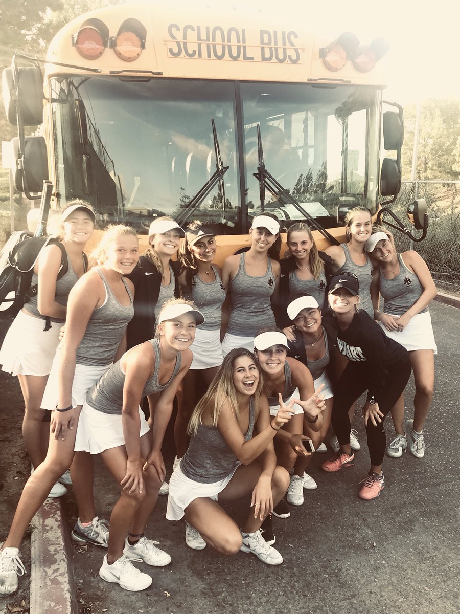Sailors on fire today and earn a 13-5 victory over Trabucco Hills! SO Good ladies!! Onward and upward! ⚓️🎾 #sailorpride #BANG