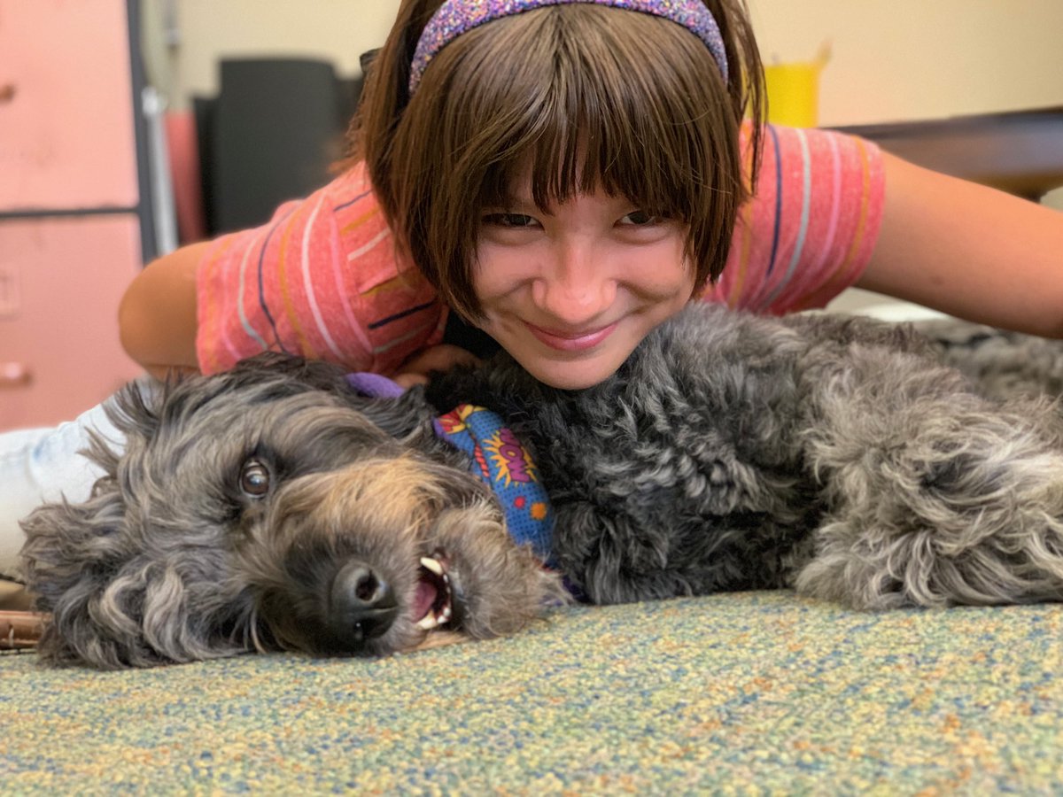 Hough ❤️'S Luna (@houghlovesluna) on Twitter photo Happy Friday Eve! All smiles around here with this girl! #therapydog #bestjobever #happypuppy #teacherlife #takingabreak #fridayeve #smile #whyiteach #emotionallearning #socialskills <a href="/HoughElementary/">Hough Elementary</a> <a href="/HoughFoundation/">Hough Foundation</a> <a href="/teachmscantwell/">Melissa Cantwell</a> Happy Friday Eve! All smiles around here with this girl! #therapydog #bestjobever #happypuppy #teacherlife #takingabreak #fridayeve #smile #whyiteach #emotionallearning #socialskills <a href="/HoughElementary/">Hough Elementary</a> <a href="/HoughFoundation/">Hough Foundation</a> <a href="/teachmscantwell/">Melissa Cantwell</a>