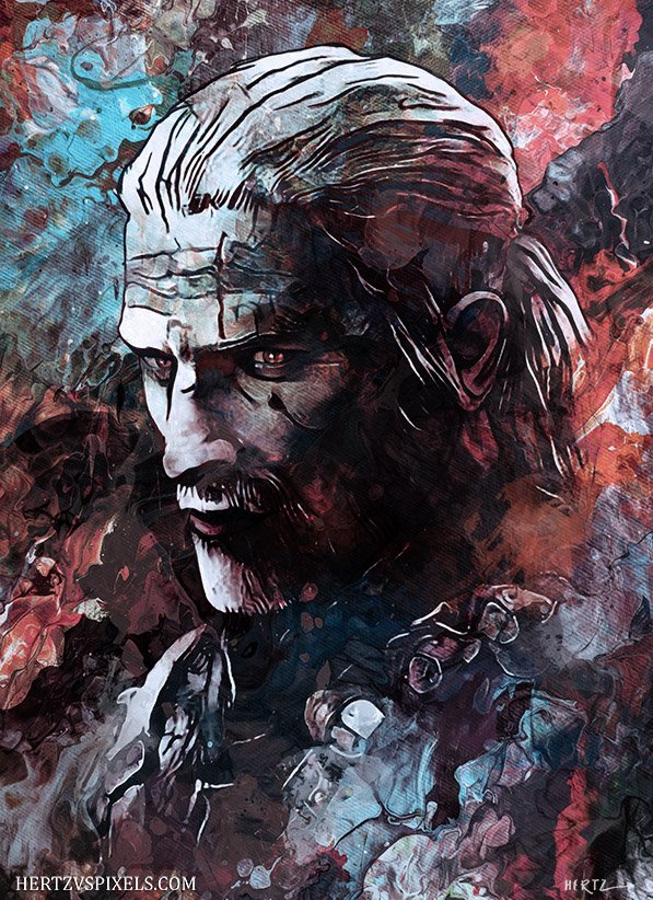 Hunt or Be Hunted
etsy.me/2lYhHES
#witcher #abstract #art