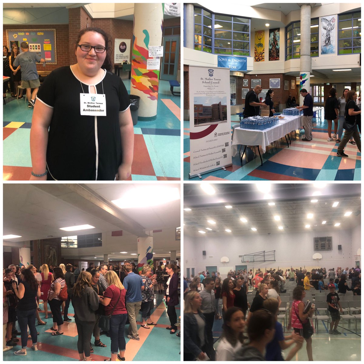 MotherTeresaHS's tweet photo. Thank you to everyone who came out to our Program Night. It was a full house! So exciting to see all the new faces and hear about all the wonderful programs at our school. #ThinkSMT https://t.co/4HOEjPVOTf