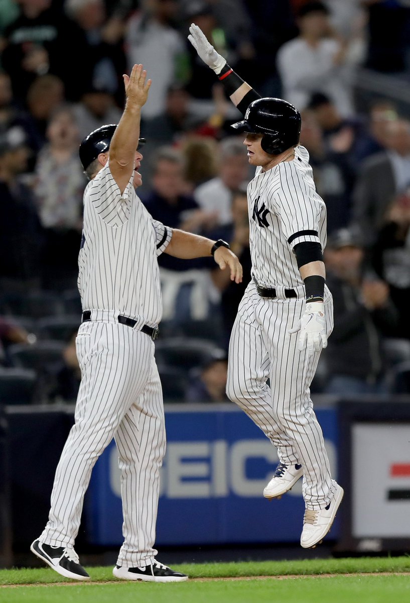 BRWalkoff's tweet photo. Despite all the hurdles, Yankees clinch AL East for first time since 2012

◾️Didn’t sign Bryce or Machado in free agency sweepstakes
◾️Record for most players placed on IL in season
◾️Stood PAT at Trade Deadline

Where will New York finish in the playoffs? https://t.co/HvWcn8YShH