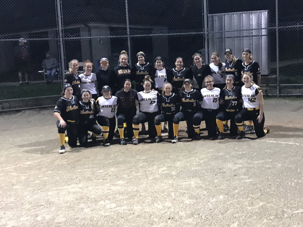 Had the opportunity to play the Waterloo Ghosts U19 development team tonight in a friendly. Thanks ladies! Best of luck with your fall season 🥎