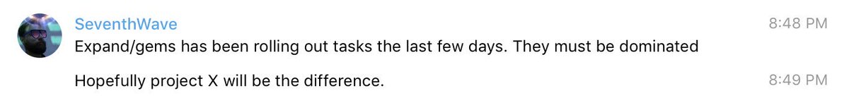Seems some of our competitors are a little worried about Expand 😈. Continue earning XPN on portal.expand.org. Happy tasking!