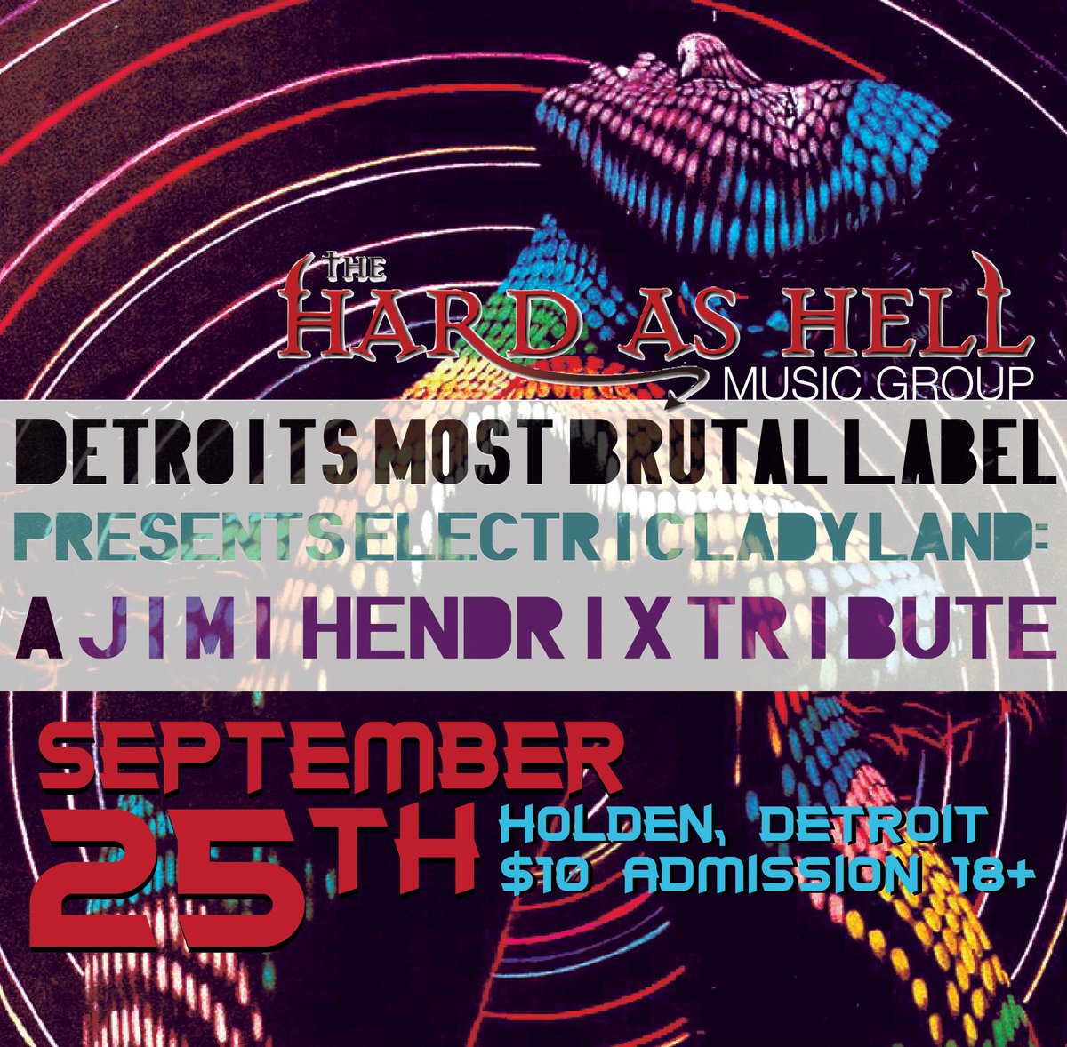 Hardashellmusic's tweet photo. September 25th @marblebardetroit catch #Electricladyland #JimiHendrixTribute https://t.co/Wo3oOUFKHM