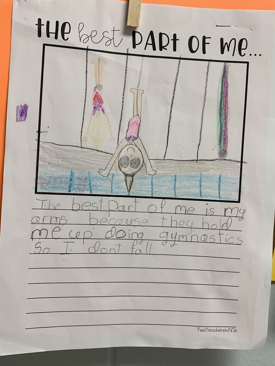 MrsMolah's tweet photo. The Best Part of Me..is them. Bit according to my students this is what they love about themselves. Makes my heart happy. @MrsMolah @MillstoneElemen https://t.co/VcZ0CQSwMq