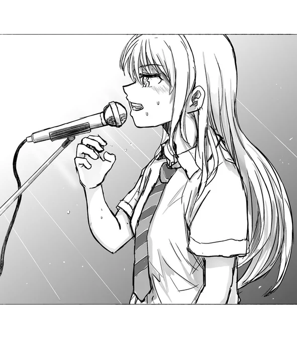 #リプきたキャラをかく 
湊友希那さん 