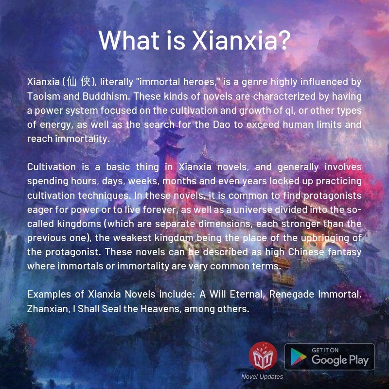 Puntero claridad xianxia novels medios de comunicación