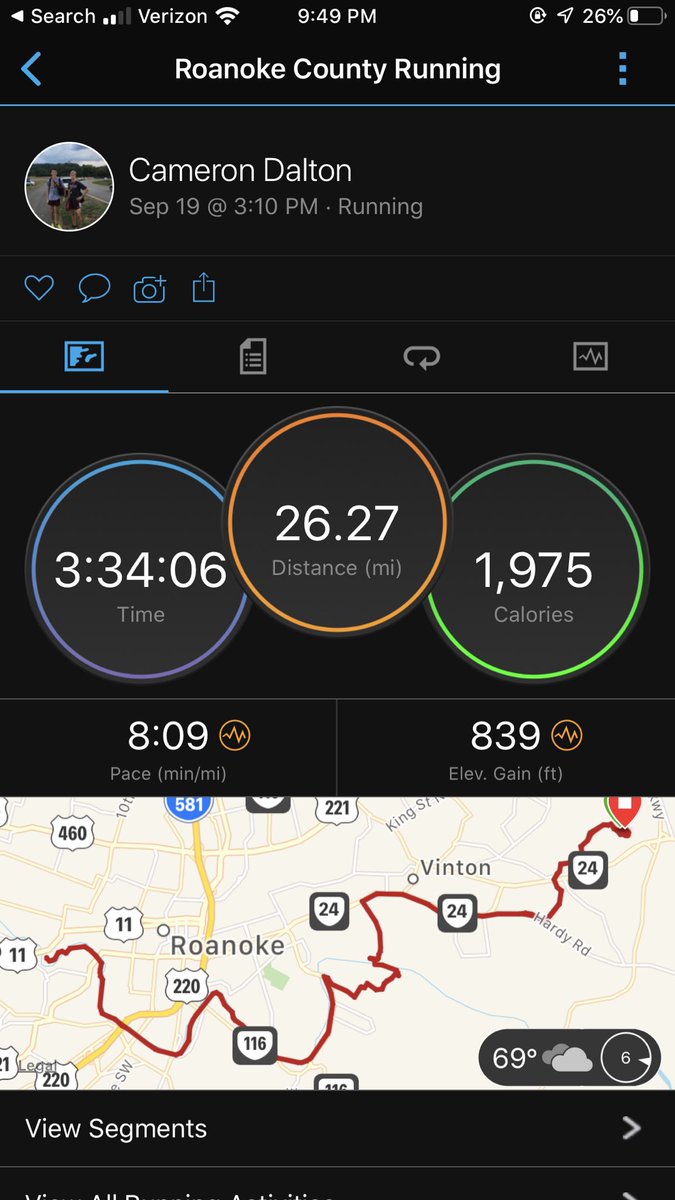 Cammdalton's tweet image. Hardest thing I have ever done mentally and physically. Period. #getoutandrun