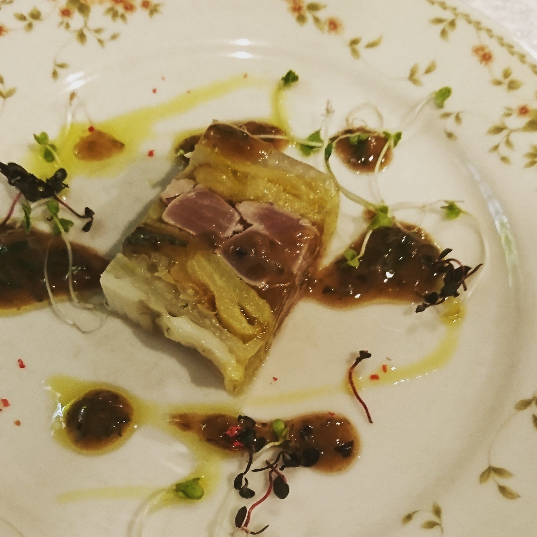 フレンチ食堂 ビストロ サンタンナ 上石神井 アミューズ 鰹 焼き茄子 白菜 テリーヌ 9月ランチ ディナー共にめっちゃんこ暇しております ﾋｰ 週末も予約薄々でございます ご来店お待ちしております サンタンナ フレンチ ランチ グルメ