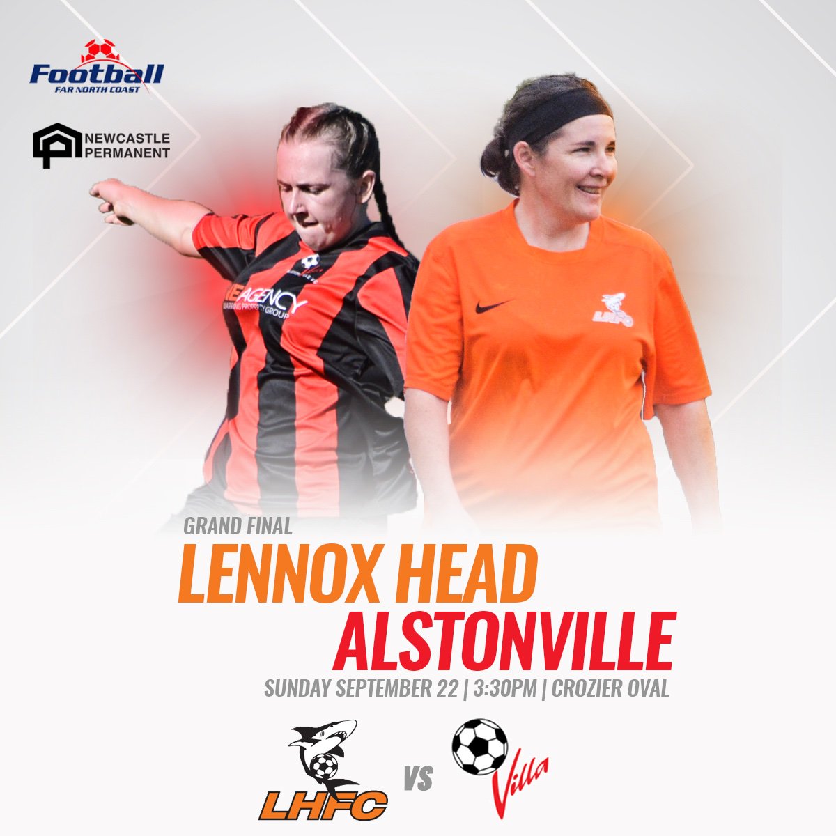 FootballFNC's tweet photo. Grand Final time! 💥

Lennox Head and Alstonville will go head-to-head for Grand Final glory on Sunday afternoon! https://t.co/0mVwm93rjU