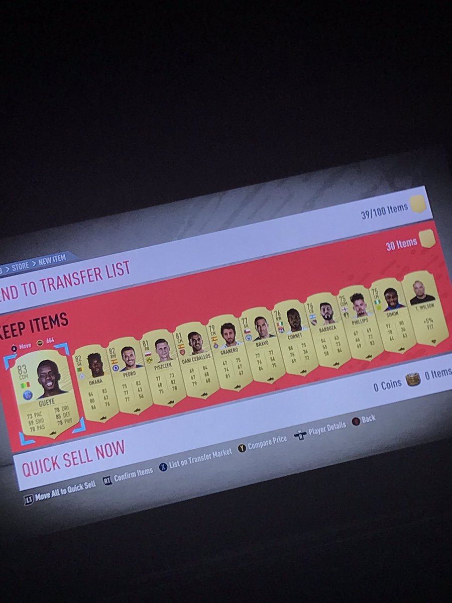 Finished the hybrid league with this squad and this is the best pack I got from any of it gueye is worth 6k tbf