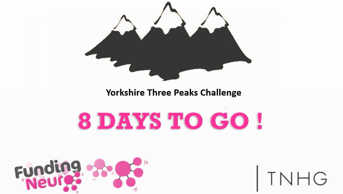 With just 8 days to go until the Three Peaks Challenge our teams are fully fit and ready to go!. If you would like to support them and help raise some cash for the wonderful 'Funding Neuro' charity, then our JustGiving page is right here: ow.ly/xCAH50vOYmL