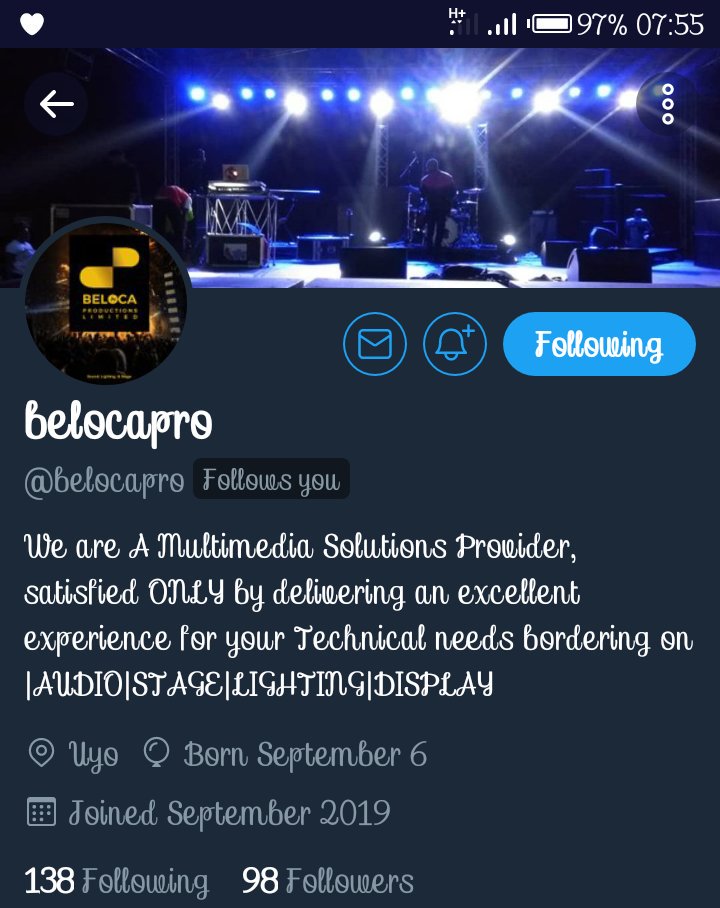 ElHajShevy's tweet photo. @Damsy_victoria @Iam_sk993 @EbituPromise @GideonBass01 @Tochlyt @belocapro @audiofactorynig I dey follow all of them https://t.co/kGtX117HHs