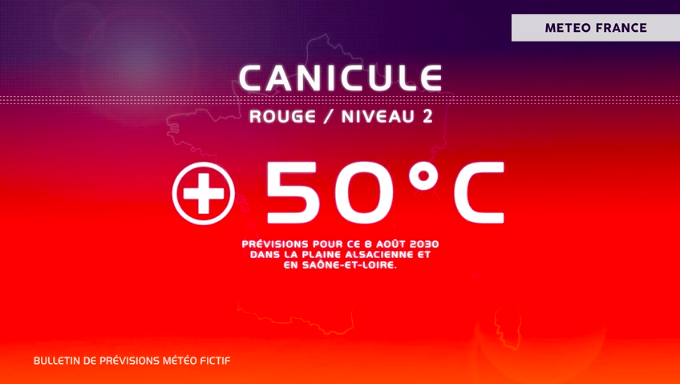 #Agenda2030_FR | 🔴 Voici le scénario de <a href="/meteofrance/">Météo-France</a> pour #LaMétéoDe2030 ☀️

Agissons pour atteindre les #ODD pour que ce bulletin météo reste fictif ! 🌡

👉 bit.ly/2lWkvT5