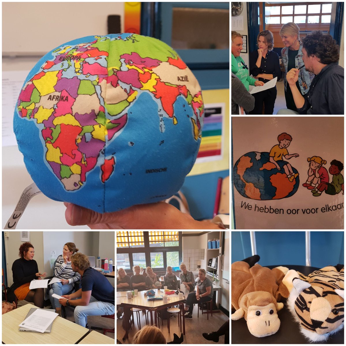 destarter's tweet photo. Vreedzameschool waar we voor staan. Een opfriscursus met het hele team. #samen #dalton #plezier #teamspirit #vreedzameschool #leergemeenschap https://t.co/VemuRLrHjR