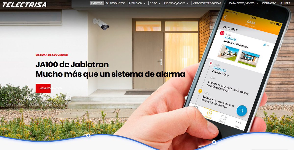 TELECTRISA's tweet photo. ¿Sabías que esta semana hemos estrenado nueva web?
Más información 
Más útil 
Más sencilla 
Más práctica https://t.co/2GpKVbWiLm