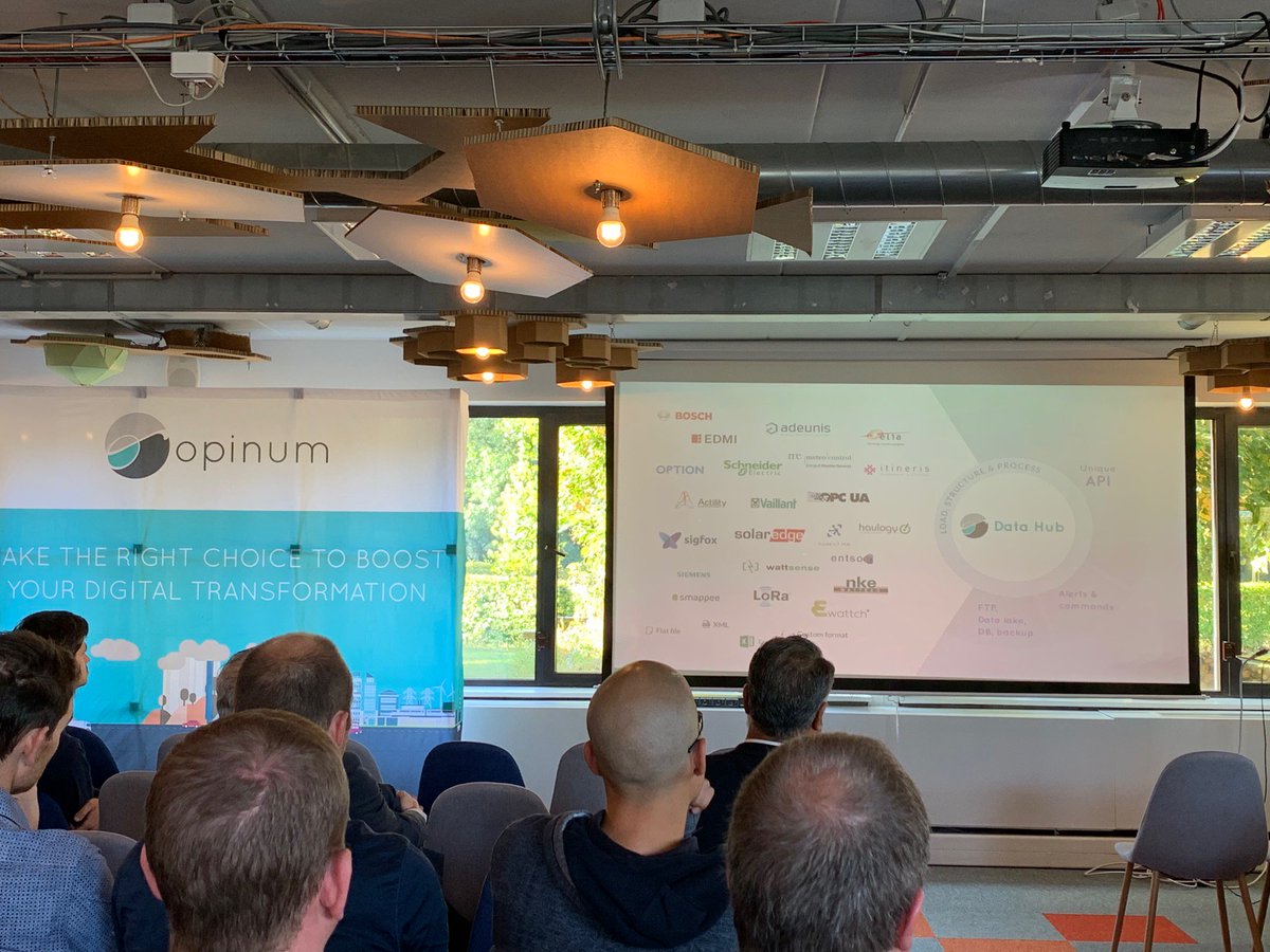 Hier, nous étions au congrès annuel d'<a href="/opinum/">Opinum</a> 
Lors de la présentation de leur nouveau data hub 5.0, ils ont identifié <a href="/ewattch/">Ewattch</a> comme l'un de leurs partenaires #hardware. 
Des #capteurs #LoRaWAN compatibles et ouverts, c'est par ici ➡ ow.ly/v4EC50wgcuE