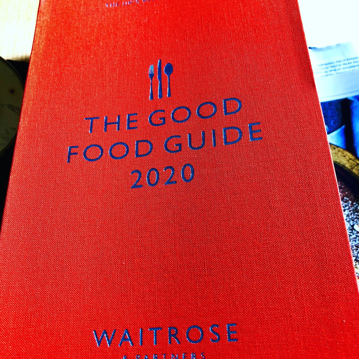 Arrived at last !!!!! #goodfoodguide #goodfoodguide2019 #restaurants #foodies #foodbible #foodblog