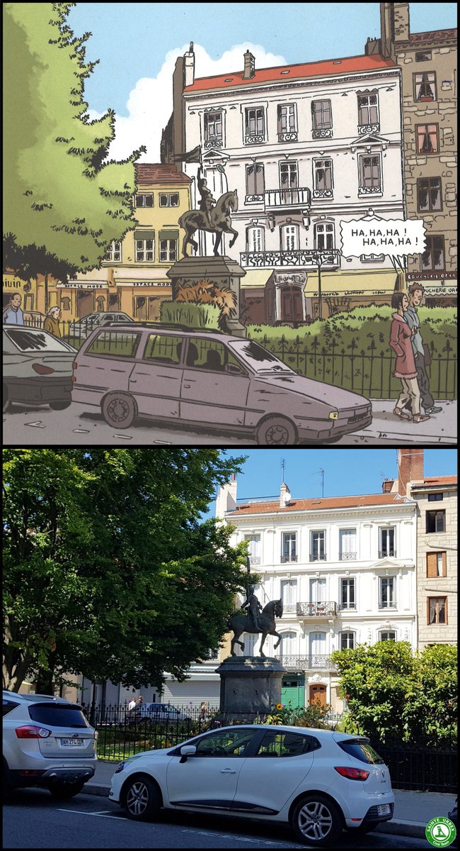 SainteUrbex's tweet photo. L'introuvable (Alep et Deloupy, 2006) 11 Place Boivin 42000 @saint_etienne_ #BD #sainté #saintetienne #deloupy @SteMetropole https://t.co/FutSX0cCmX