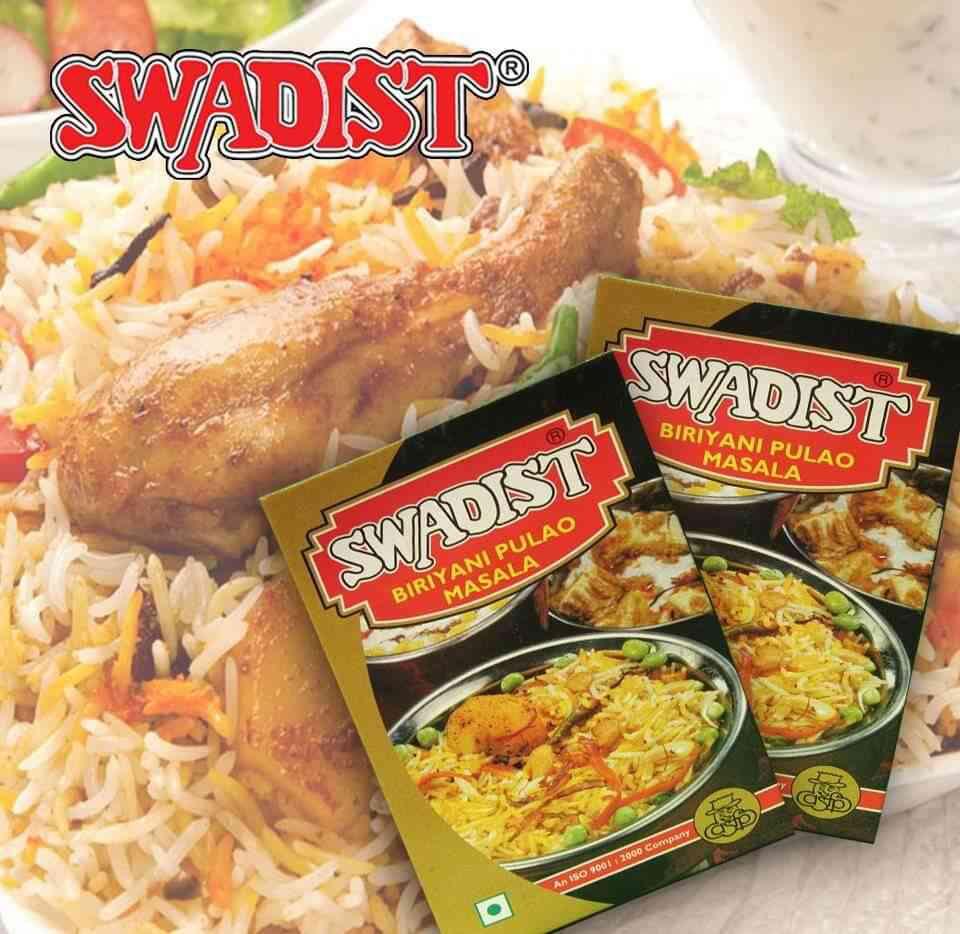 Swadistspices's tweet photo. Swadist Spices Biriyani Pulao Masala is a brilliant combination of s..For more info visit...https://t.co/ZUEAftFV4Z https://t.co/ZYHZP09oN4