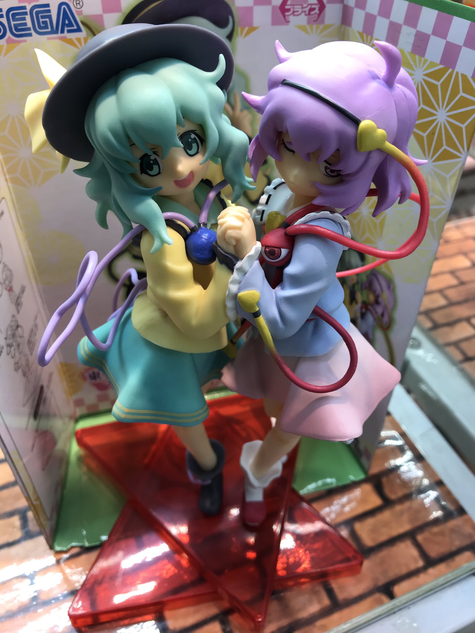 レミリア、フラン、さとり、こいし、プライズフィギュアセット［箱無し現状品］ レミリア、フラン、さとり、こいし、プライズフィギュアセット