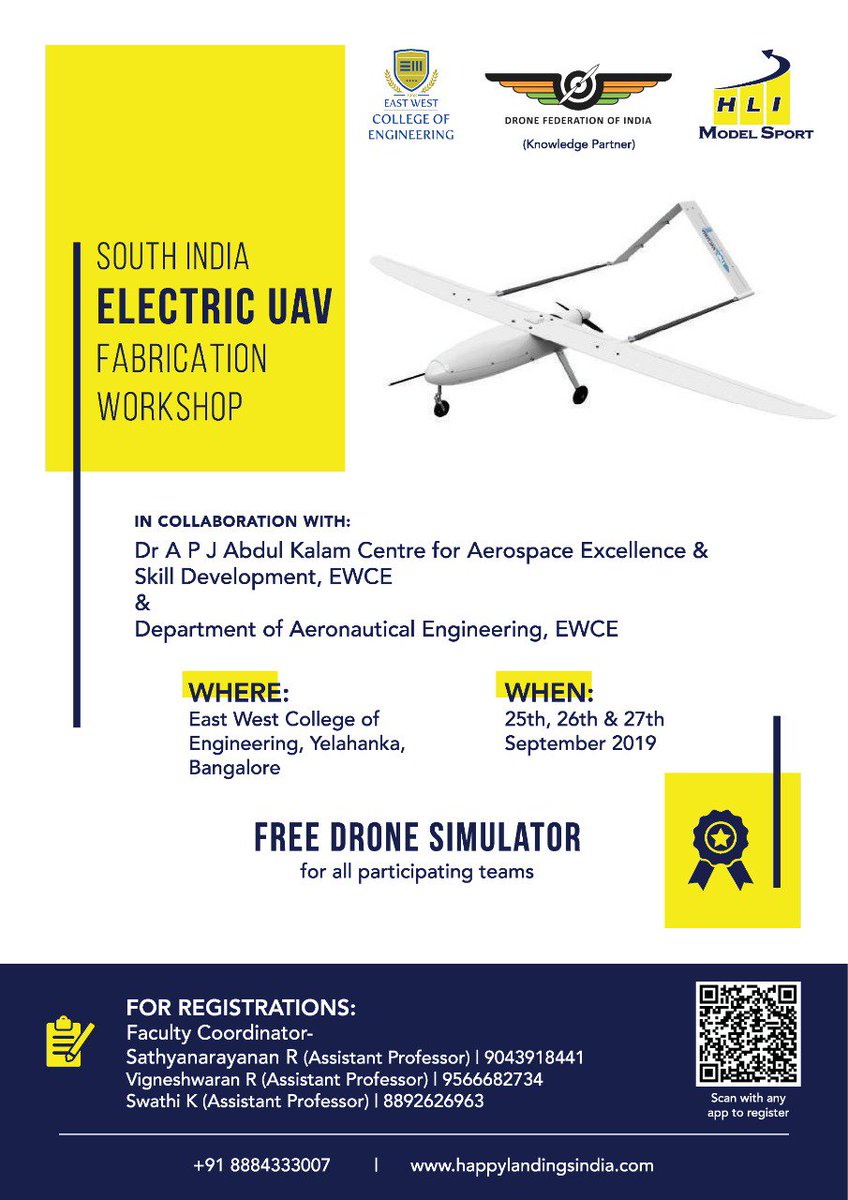 HappyLandingsIn's tweet photo. Register Today!

https://t.co/IMGr4VmR3Z 

#DFI @dronefederation @MSDESkillIndia @SRMUNIVERSITY1 @governmentofkar @drashwathcn @ficci_india @FollowCII @ASSOCHAM4India https://t.co/y3LbQm5TUG
