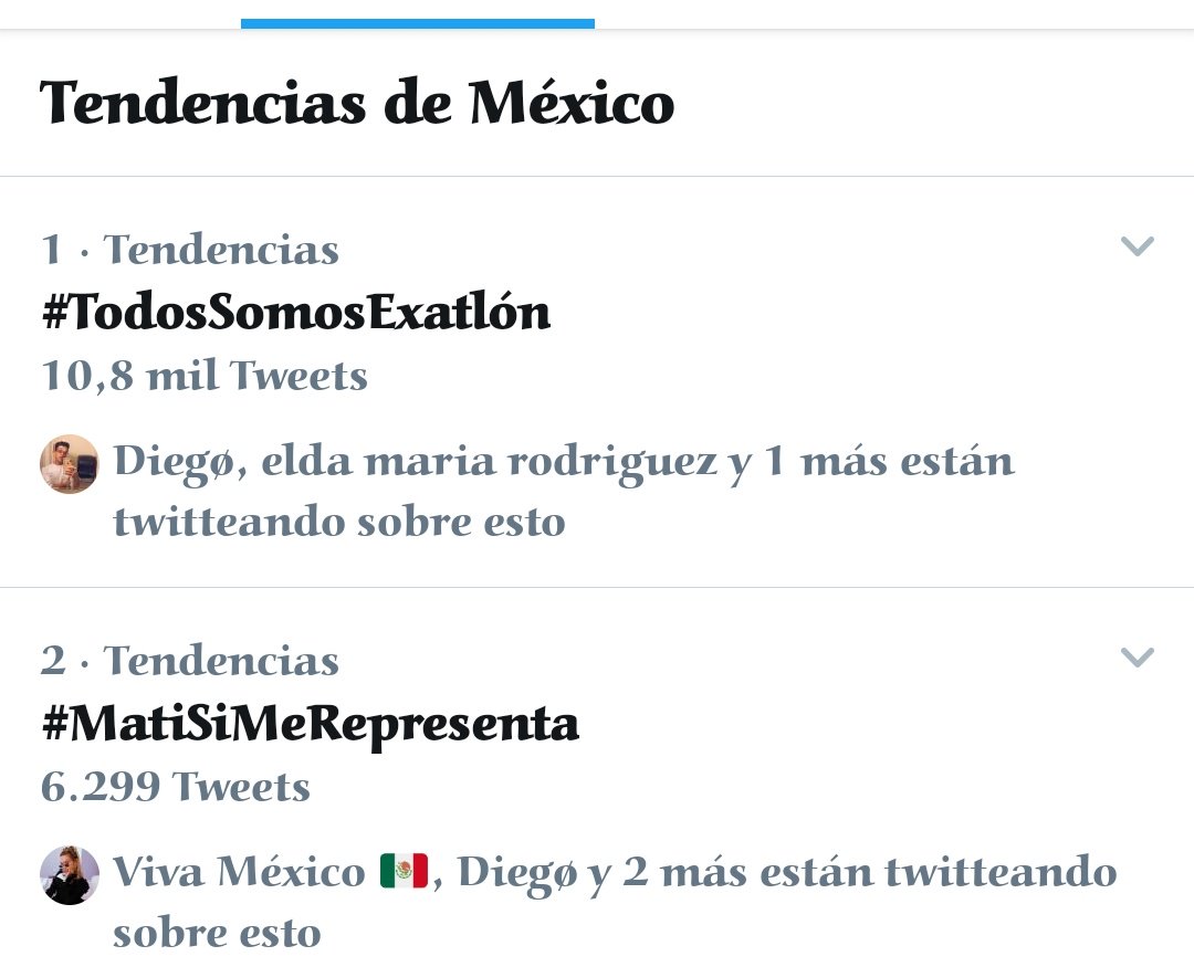 legitMatiRed's tweet image. Hace mucho no nos veía tan activos en twitter, lo que hace la reina del exatlon

#TodosSomosExatlón
#MatiSiMeRepresenta
MATI SI ME REPRESENTA