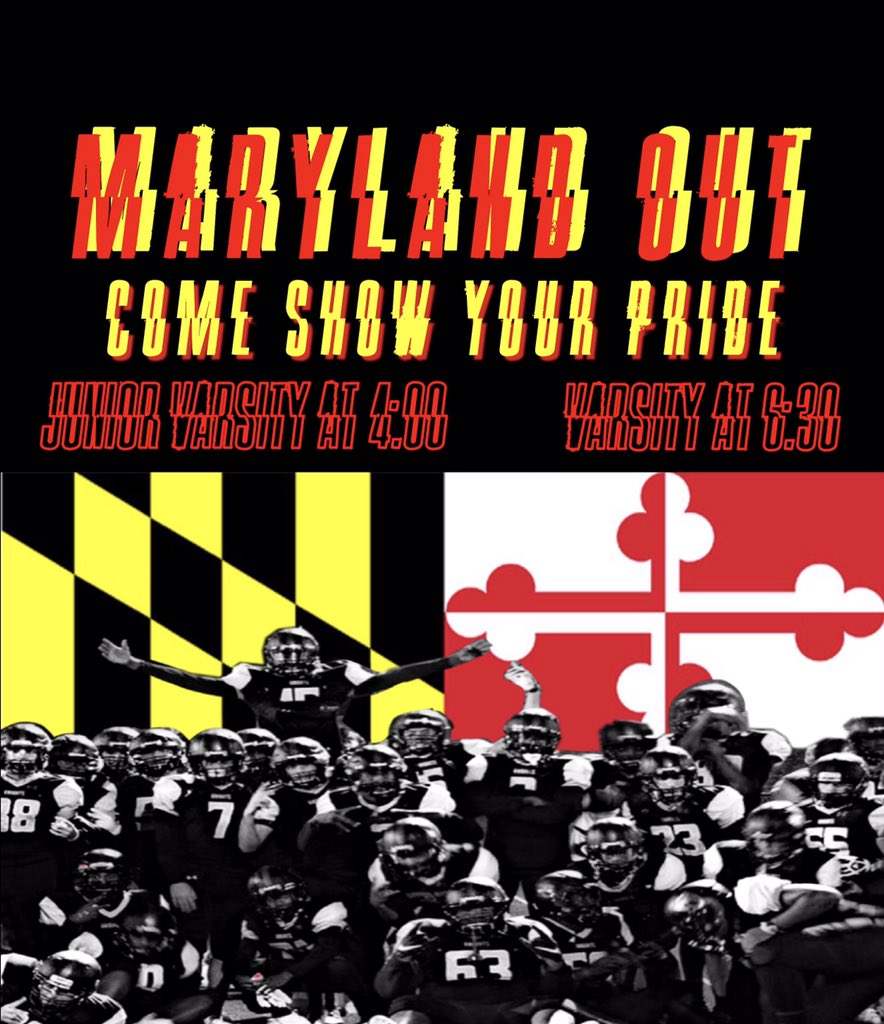 ncknightsab's tweet image. Tomorrow’s football games are at home against Arundel. JV plays at 4:00 and Varsity plays at 6:30. Come show your support and cheer our teams to victory! #KnightsWin #FridayNightLights