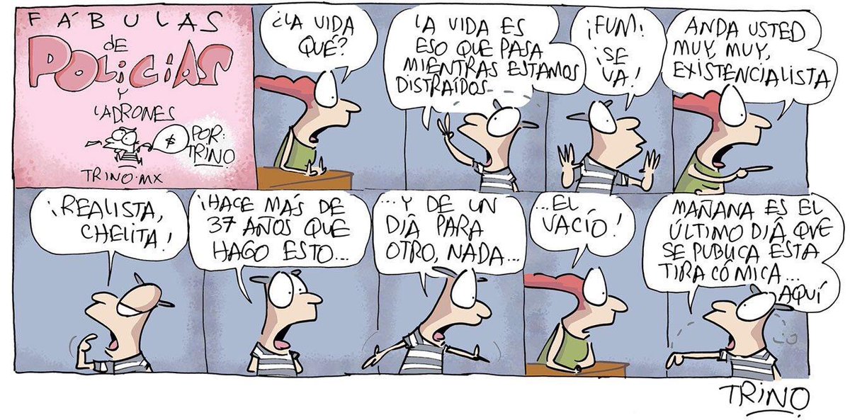 Triste noticia. 
Esperamos seguir leyéndote en más mares. Gracias, <a href="/trinomonero/">trino camacho</a>. Deseando saber la siguiente aventura. Abrazos