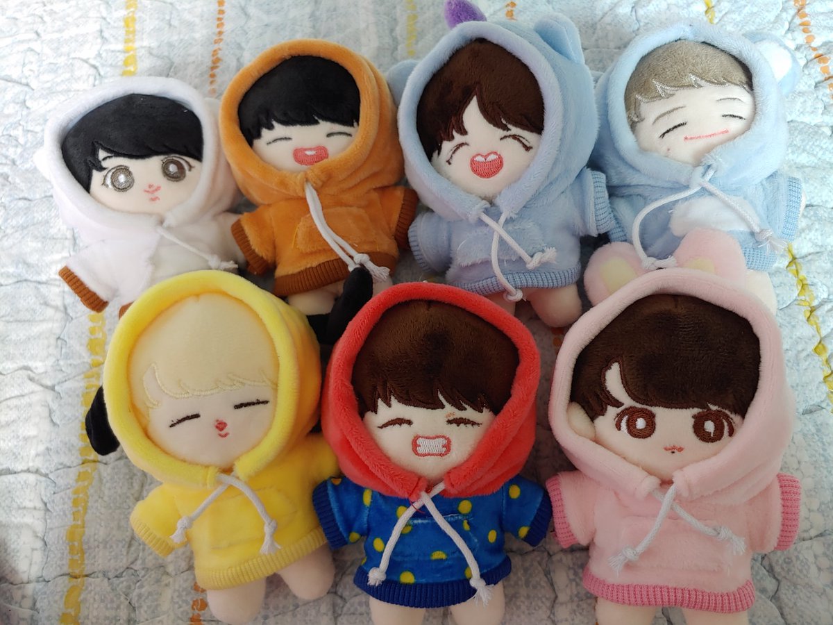 잘 오겠지 하구 잊고 있었는데(.. 선물처럼 와써요ㅜㅜ 귀여워가지구 옷 입히면서도 어흐흑 귀여워ㅜㅜㅜ 무사히 일곱 애기들 모두 잘 와쓰니 이뿌게 잘 데리구 다닐게요ㅜㅜ 감사합니다! 수고하셨어요 💜