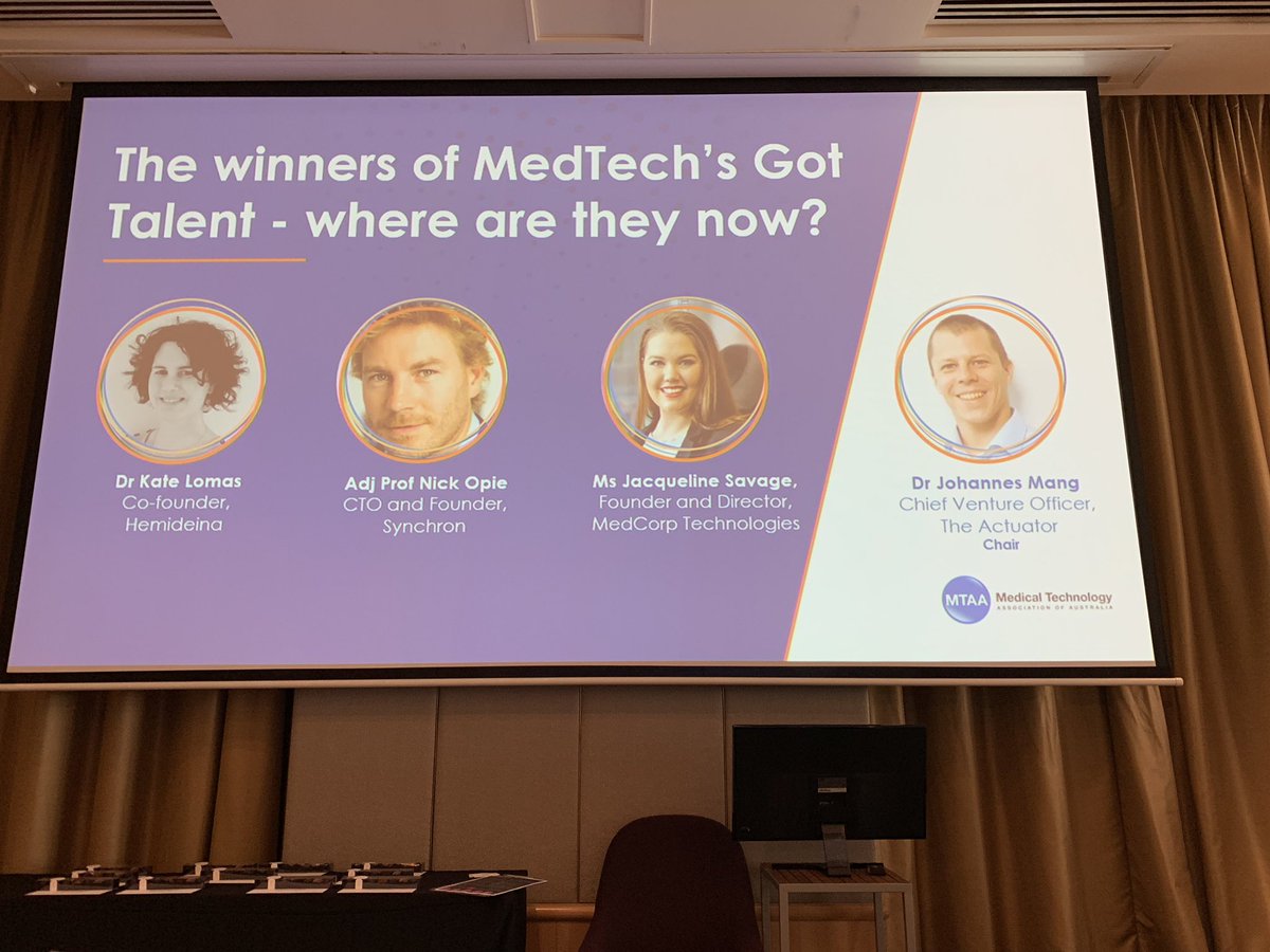 #MTGT_Challenge Where are they now? <a href="/ide_group/">IDE Group</a> @MTAA5 Jacqueline Savage <a href="/MedCorp_Tech/">MedCorp</a> advises other #medtech #startups to consider regulatory and reimbursement strategies early. <a href="/richardsokolov/">richard</a>
