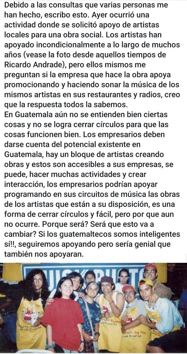 A quién corresponda...