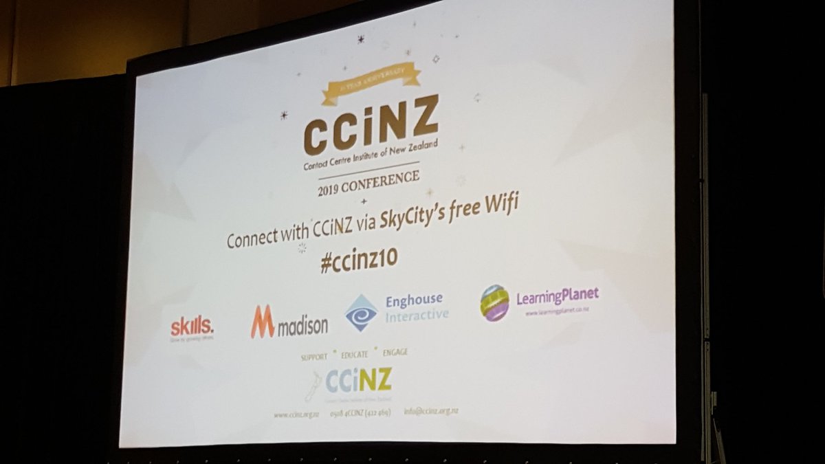 barbstuart's tweet image. Great conference - and Happy 10th Anniversary #ccinz10. Look fwd to seeing the winner of our prize draw 😁