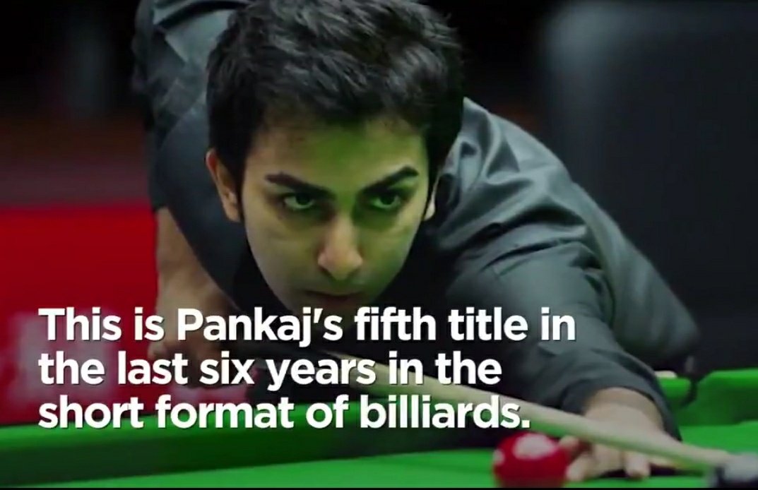 anupamyad's tweet photo. Most consistent 34Yrs Sporty @PankajAdvani247 increased his #WorldBilliardsChampionship #150up to 22 by winning a 4th straight Final in @ibsf!
He brought a World Trophy🏆 every year from a Professional Stint in #UK in 2014..🥇

All d Bst!
B Sporty Happy..
जय हिन्द!🇮🇳
#HappyYadav https://t.co/vAHGPhLRAQ