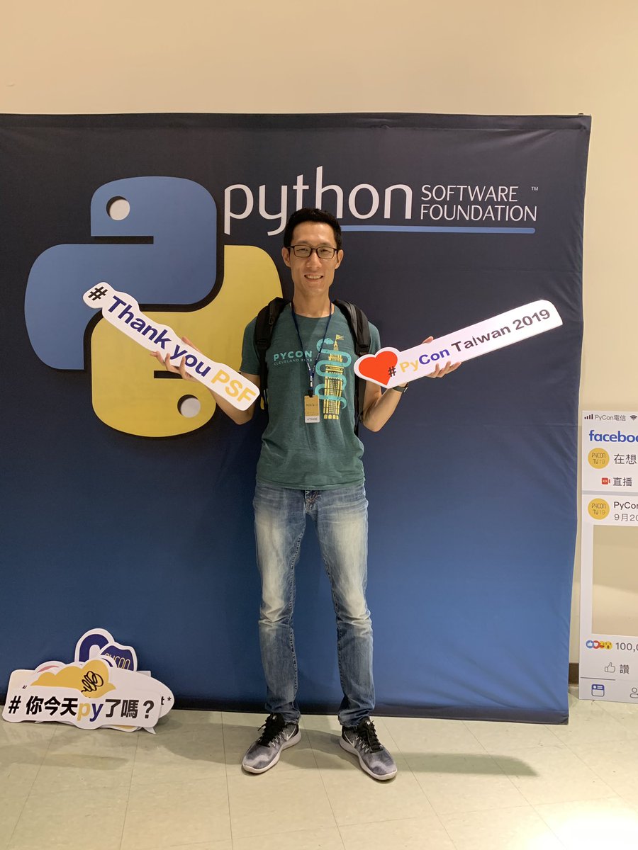 scari_net's tweet photo. Thank you #PyConTW for having this nice board. cc @ThePSF https://t.co/SOEiIBW53a