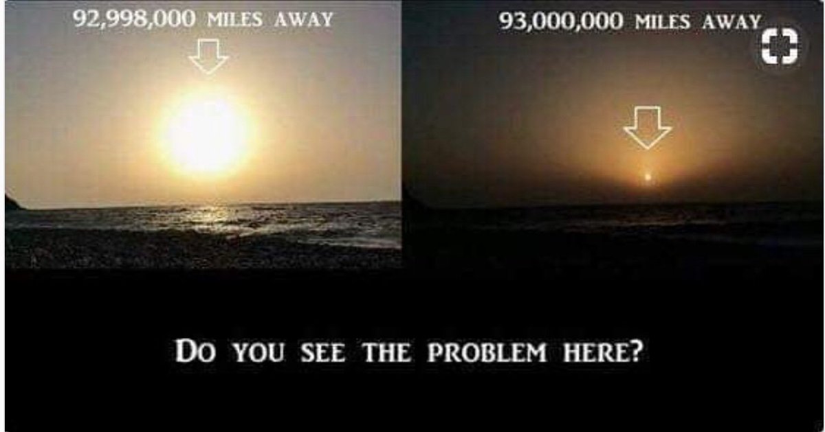 harmayani_fe's tweet photo. We’ll,obviously itslocal #FlatEarth #localsun #Smallsun https://t.co/k0QsqjXVWY