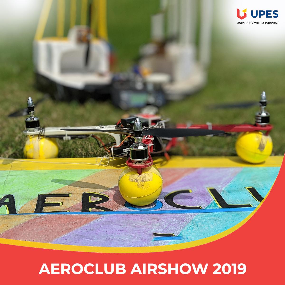 UPESDehradun's tweet photo. Aeroclub and Aerospace Department organised an Airshow event at the UPES campus. It was a very exciting day, filled with fun and amazement.
Here is a glimpse of the day.
#UPES #LifeAtUPES #UniversityWithAPurpose #Aeroclub #Airshow #AerospaceDepartment https://t.co/2eWXGJwSyy