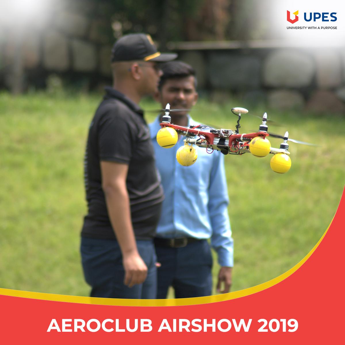 UPESDehradun's tweet photo. Aeroclub and Aerospace Department organised an Airshow event at the UPES campus. It was a very exciting day, filled with fun and amazement.
Here is a glimpse of the day.
#UPES #LifeAtUPES #UniversityWithAPurpose #Aeroclub #Airshow #AerospaceDepartment https://t.co/2eWXGJwSyy