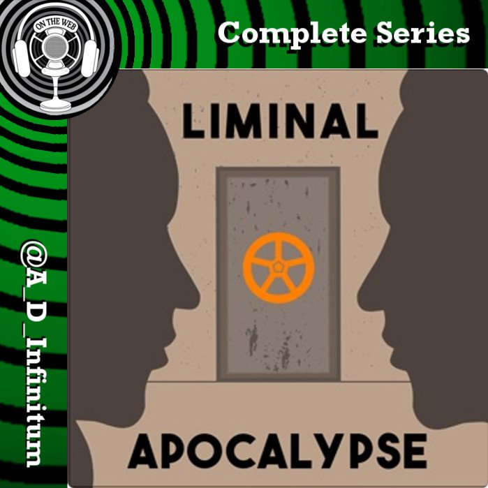 From <a href="/LiminalApoc/">Liminal Apocalypse</a> 

Midnight Disease Production’s newest show is an epic trilogy about faith, trust, lost, grief, and our inability to control the world around us. Join us in the Liminal Apocalypse!

#audiodrama
liminalapocalypse.libsyn.com