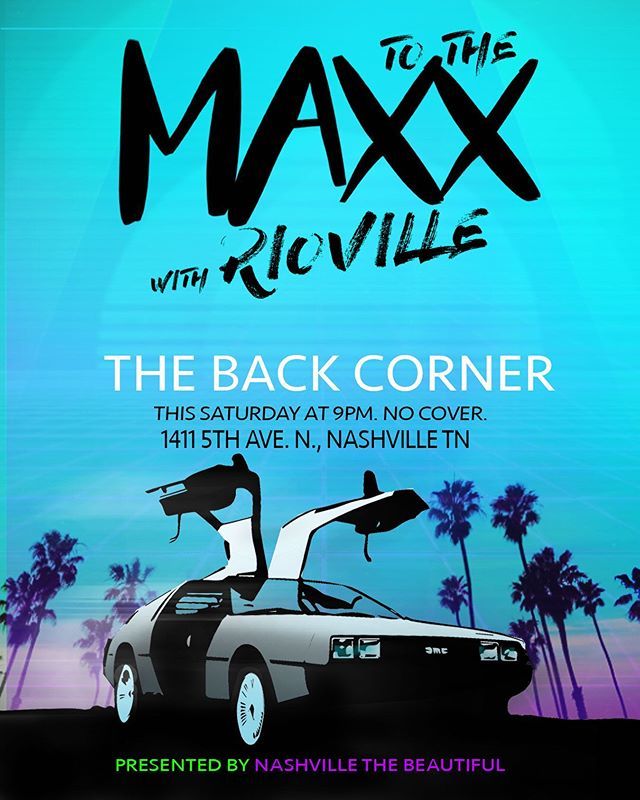 Rioville's tweet photo. We are back at it!! To The Maxx @TheBackCorner is this Saturday! We are throwing a summers end party’s with cool drinks and great pop up performances, so if you love hip hop music and sexy people, this is the place to be!! I will be spinning a few of my … https://t.co/G94W30w9Si https://t.co/K5O1MYRjv2