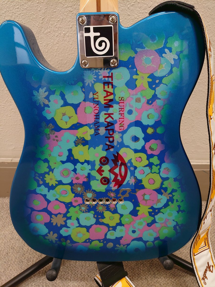 Fender blue flower ミスチル　桜井さん　改造済み　ギター Lasting TL-Blue Flower 