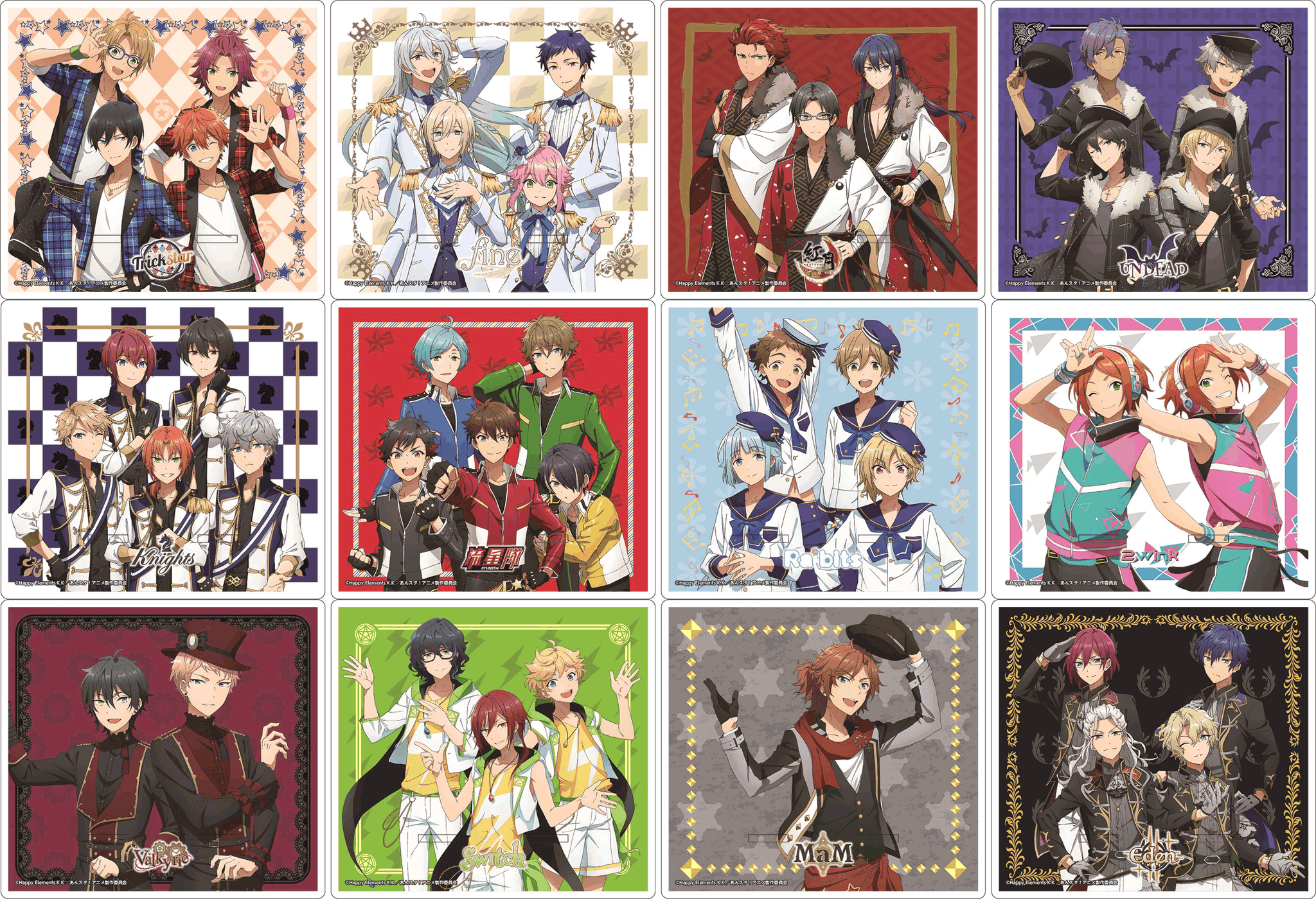 あんさんぶるスターズ グッズ情報 あみあみで予約開始 10 Off Tvアニメ あんさんぶるスターズ アクリル スマホスタンド T Co D0ecawe5pe