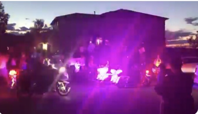 Code4Metz's tweet image. What I saw tonite by many of U who protested in residential cmty w/children was vile&amp;amp;disgusting. @AuroraPD protects free speech, but your message was completely lost. U were out of your league. My cops were simply AMAZING despite your attempts to bait them into a confrontation!