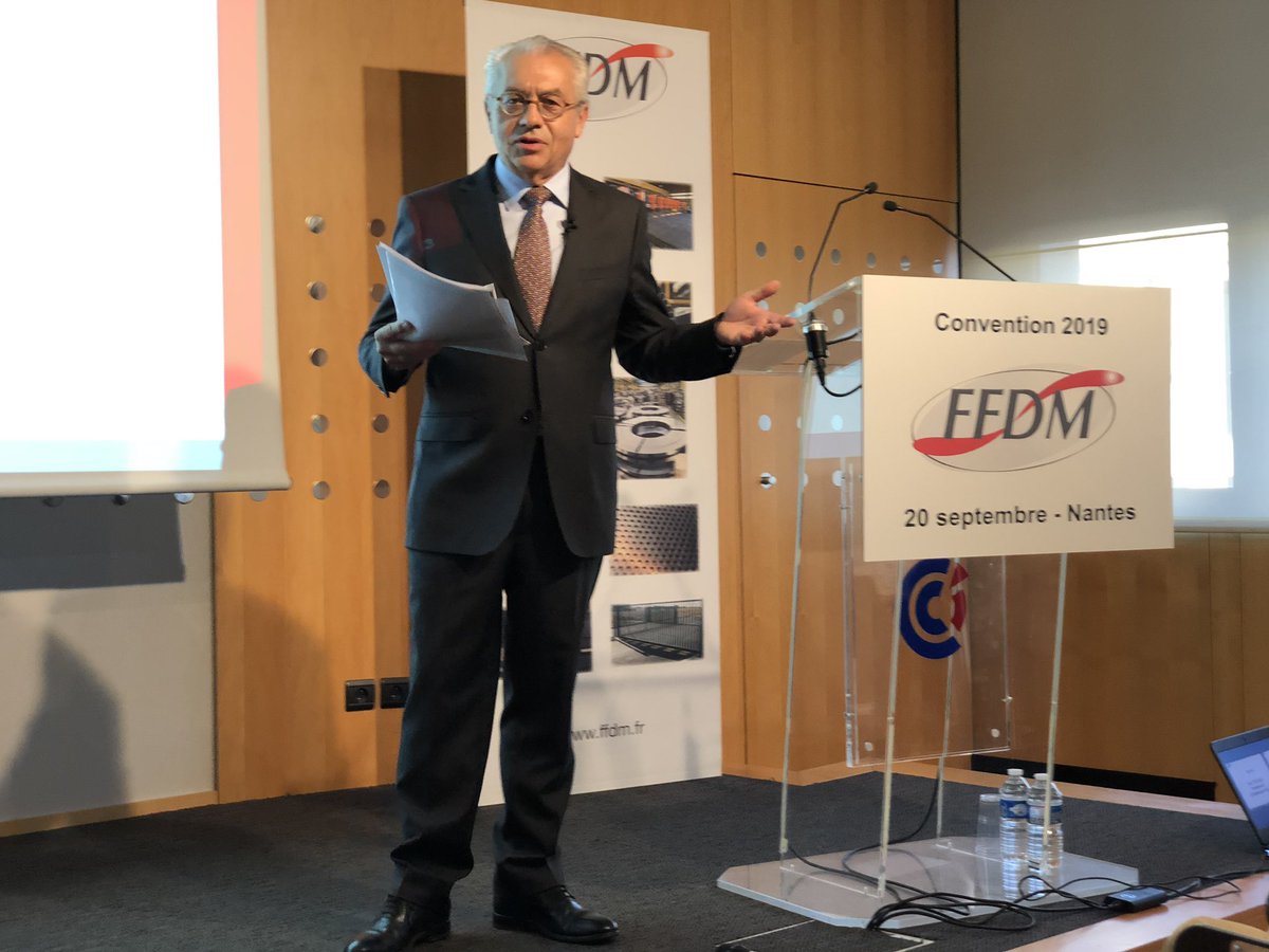 La convention #FFDM est à Nantes ! 150 adhérents réunis à la <a href="/CCINantes/">CCI Nantes St Nazaire</a> pour une journée riche sur le #DeveloppementDurable , <a href="/Vauzelle/">Michel Vauzelle</a> lance la journée #federationdesmetaux #acier #industrie