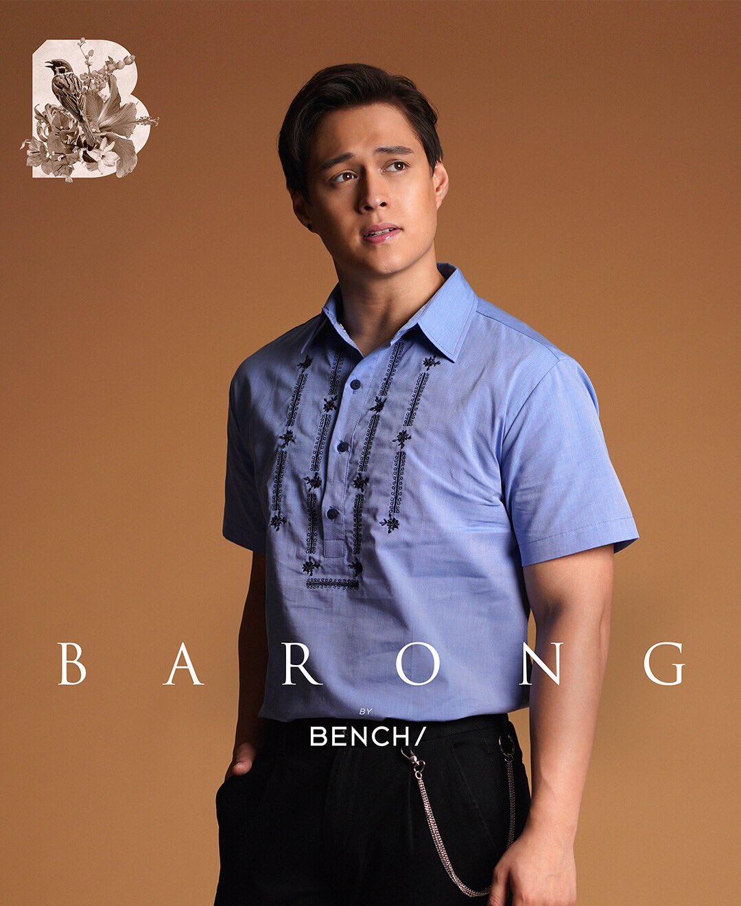 Polo barong top uniform designs