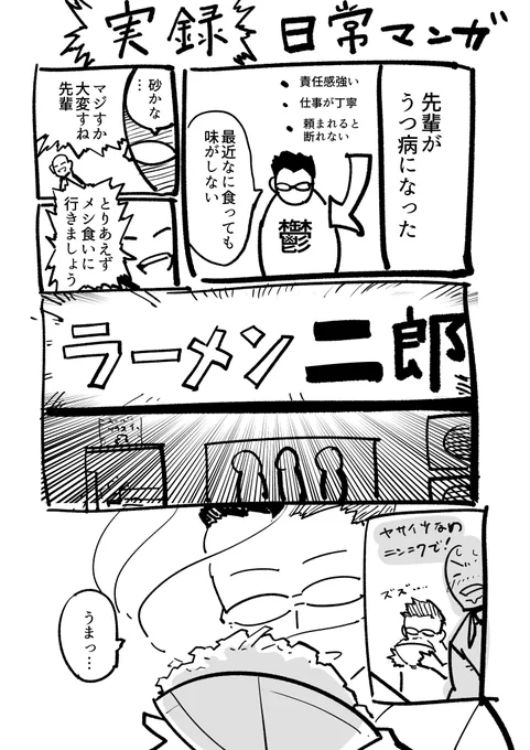 実話日常漫画を描きました。「実録日常漫画」その1 