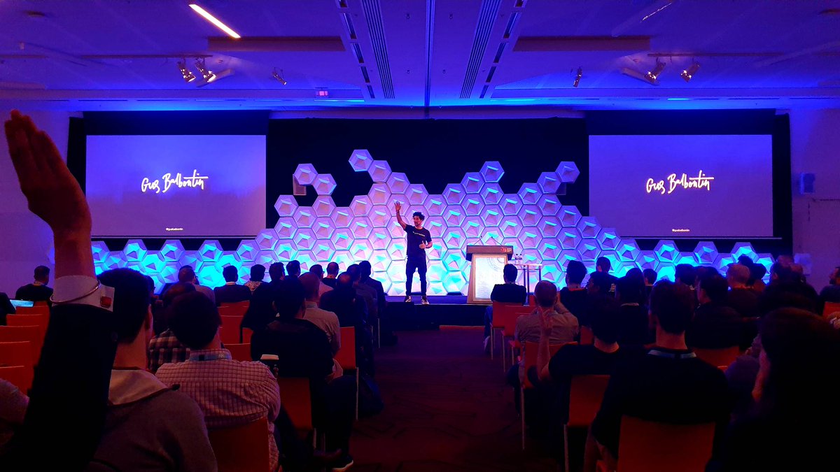 APIdaysAU's tweet photo. Excited to hear from our fantastic closing keynote speaker  @gusbalbontin how to unlock #agility and #adaptility at #APIdaysau https://t.co/rjQHLsu61L