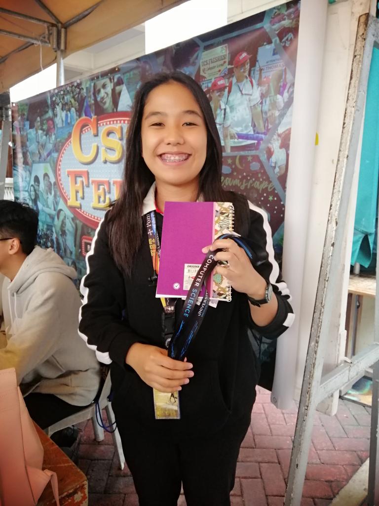USTCSS's tweet photo. Let's all welcome our 20th and 30th member with their exclusive freebies! Mga Ka-CS, what are you waiting for? Join the CSS family now π
See you at the Engineering Quadrangle! #CSSFeud #ICSGameWeek2019 https://t.co/IidyE3k6oG